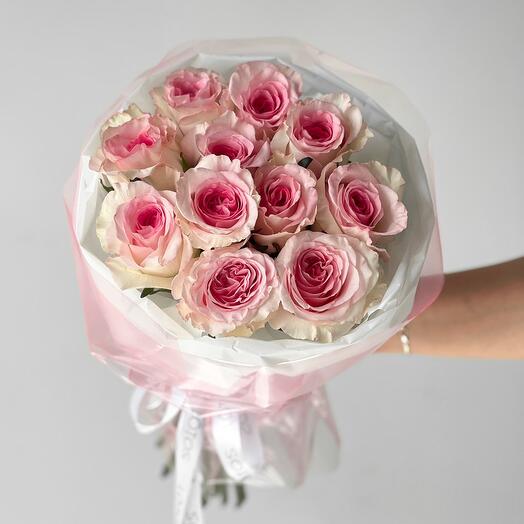 Букет пионовидных роз Mandala