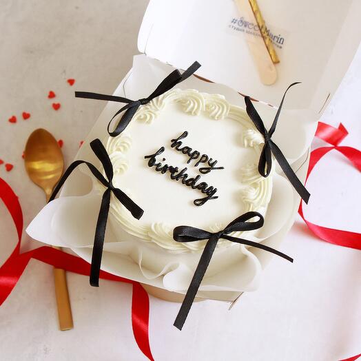 Бенто-торт "Ламбет с бантиками"