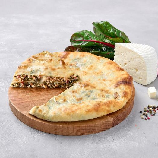 Pie with cheese and beetroot leaves Ossetian