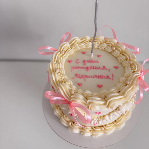 Ламбет с рюшами и бантиками