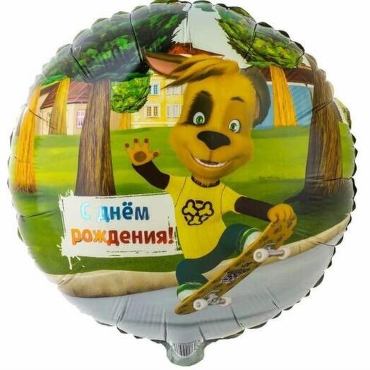 Шар фольгированный Барбоскины Дружок