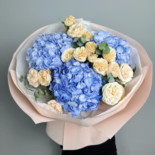Букет "Голубое облачко"