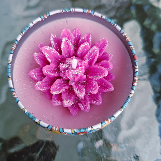 Mandala of flowers