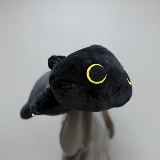 Кошка черная