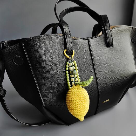 Подвес на сумку "Лимон"