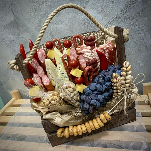 Сыр с плесенью и виноград 🍇