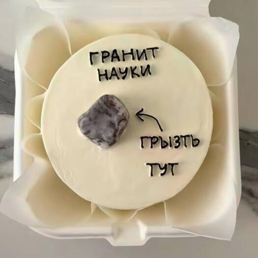 Бенто торт гранит науки