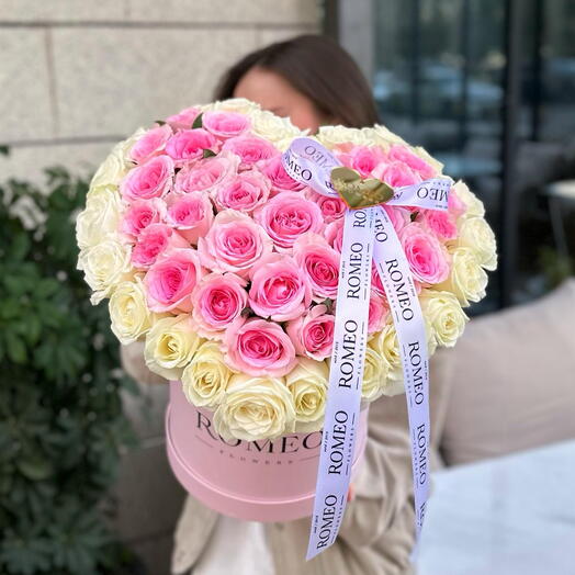 Нежная коробка в виде сердца