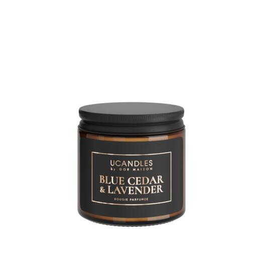 Аромасвеча UCANDLES Blue Cedar and Lavender 90гр