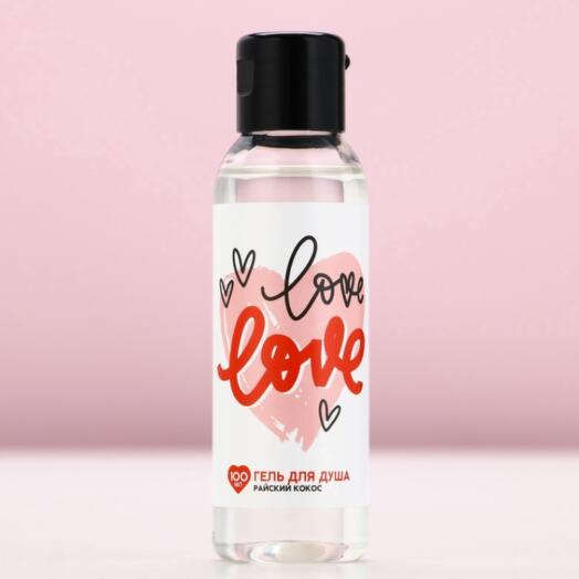 Гель для душа "Love" Рябина, 100 мл