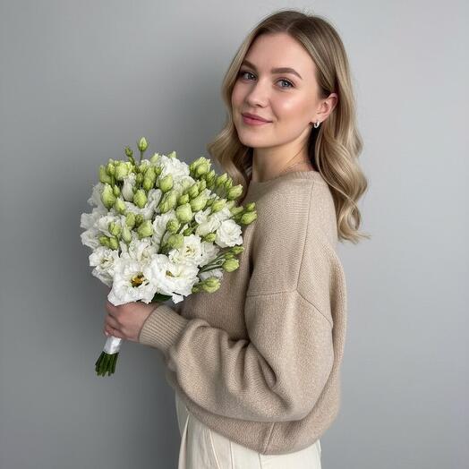 ««Белоснежная нежность» 💍 Свадебный букет