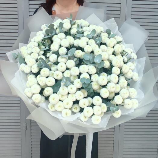 Волшебный пломбир из премиальной хризантемы