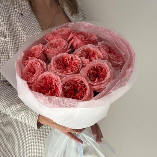 Роза pink expression 11 шт
