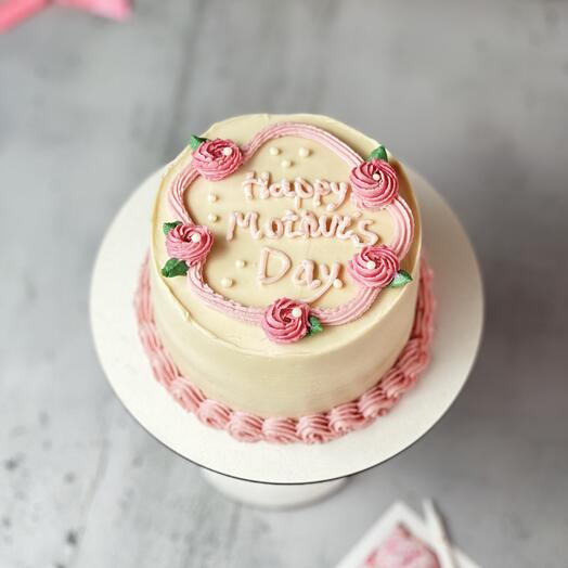 Бенто торт «Happy Mother day» (vegan) для мамы