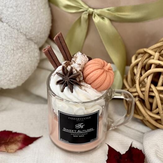 Ароматическая свеча Sweet autumn