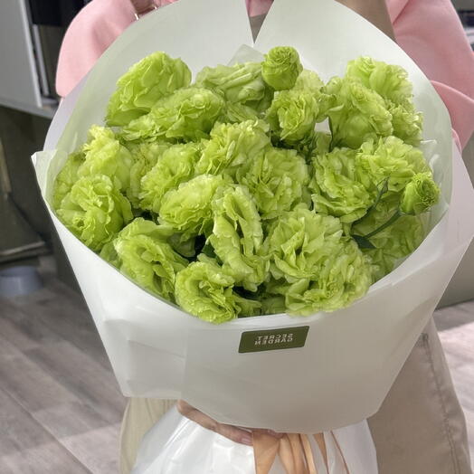 Зеленые эустомы