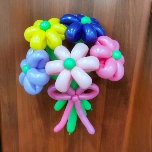 Букет из 5 ромашек