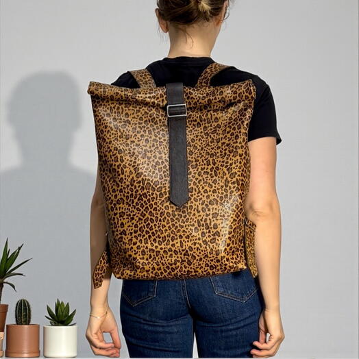 Рюкзак ROLL in leopard