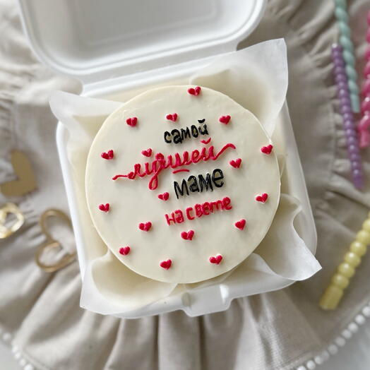 Бенто-торт лучшей маме