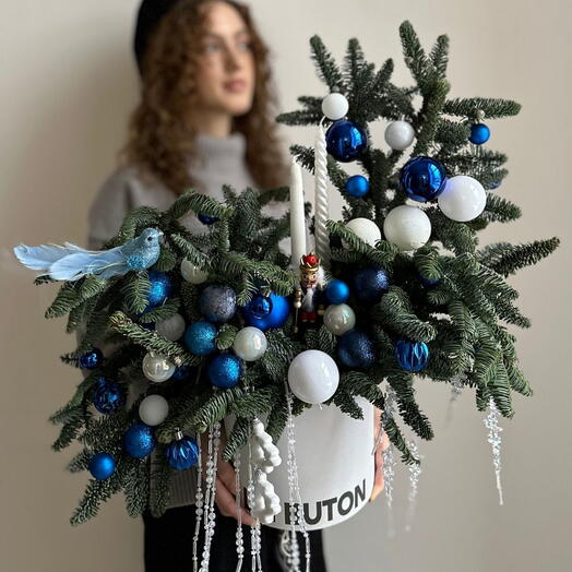 Новогодняя композиций "Зимняя сказка"