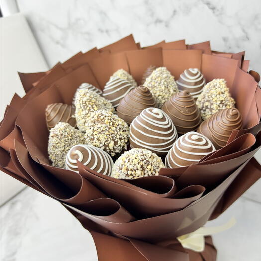 Букет клубничный Chocolate mini