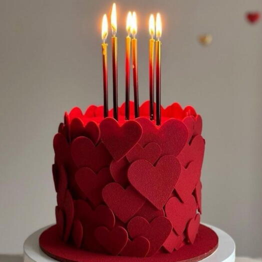 Торт ко Дню святого Валентина