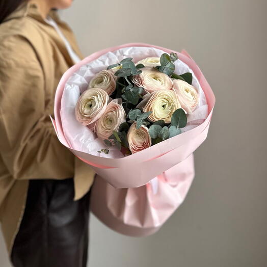 Букет "9 ранункулюсов"