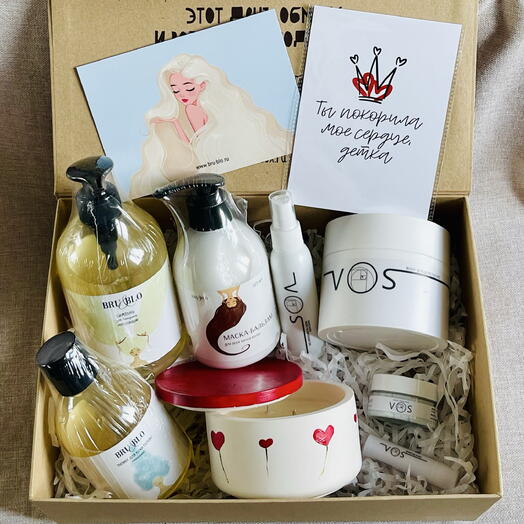 СПА-набор для любимой «Ты покорила мое сердце, детка»