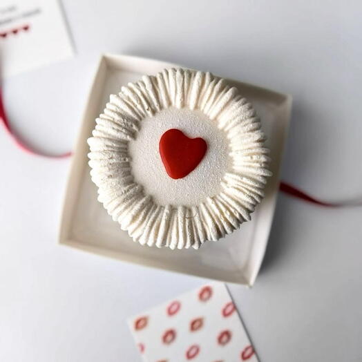 Муссовый бенто торт с сердечком