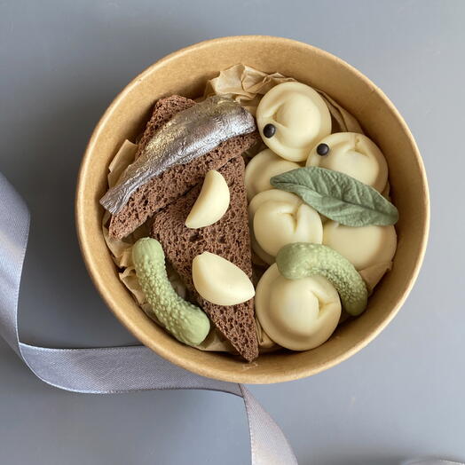 Подарок мужчине шоколадный обед