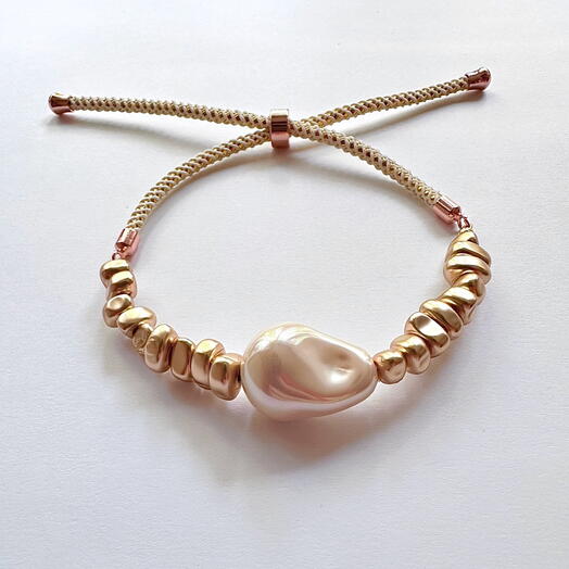 Браслет Персиковое сияние