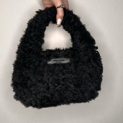 Трендовая пушистая сумка «Сюзанна»