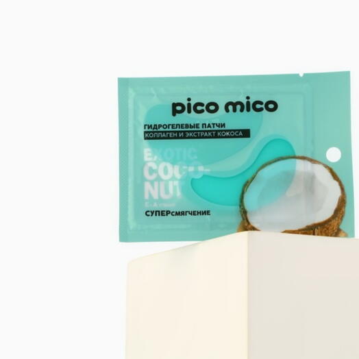 Гидрогелевые патчи для глаз с экстрактом кокоса Pico Mico