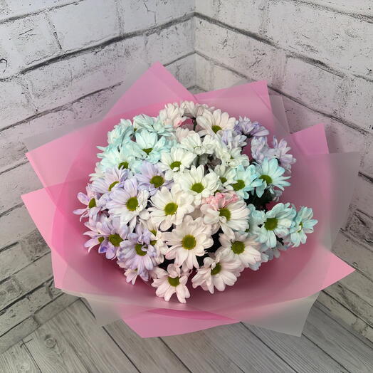 Букет арт.058 из 7куст хризантем