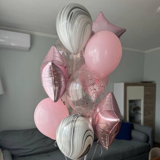 Нежные шары для девушки с доставкой в Калининграде 🎈