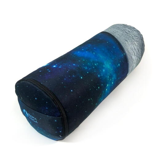 Массажный валик для йоги и фитнеса Moon Space Collection RamaYoga с гречневой лузгой 60 см