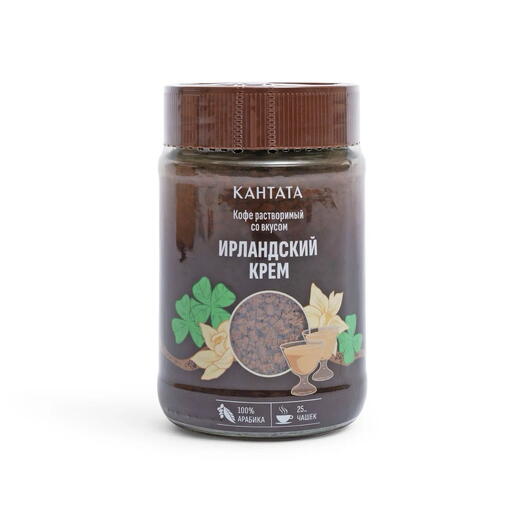 Растворимый кофе «Ирландский крем» Кантата