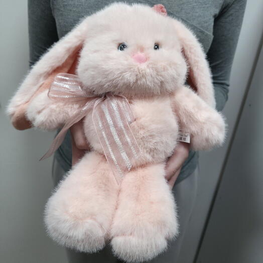 Нежно розовая милая зайка🐇