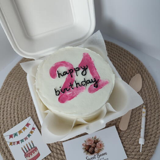 Бенто торт happy birthday