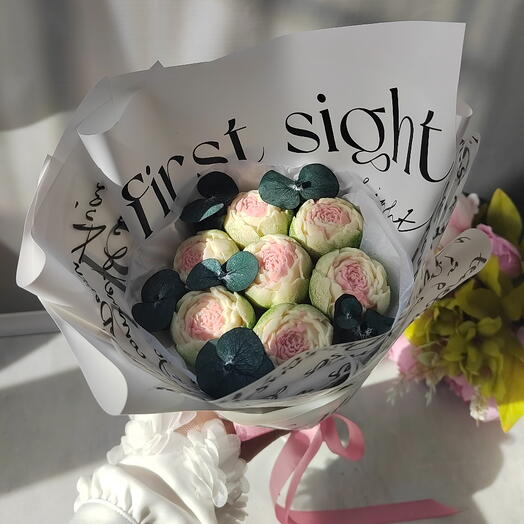Шоколадные пионы Sweet moment