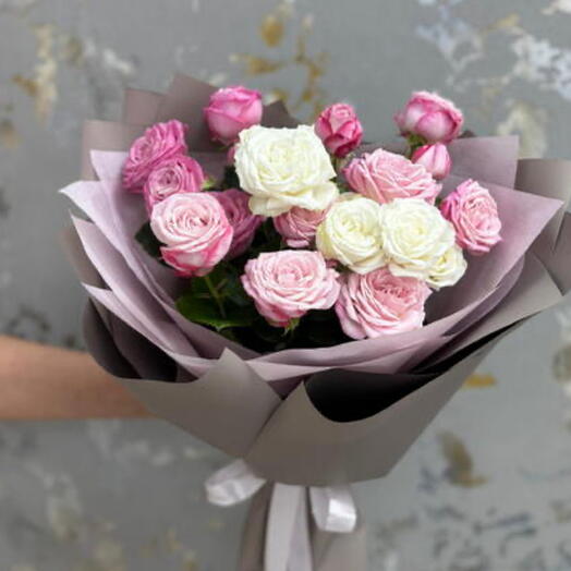 🌷Букет из 5 кустовых роз