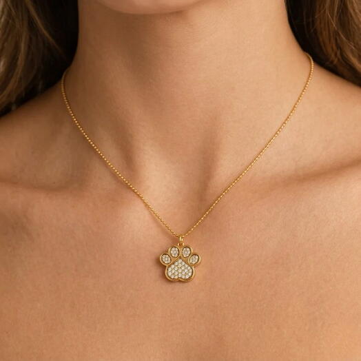 Pawprint Necklace