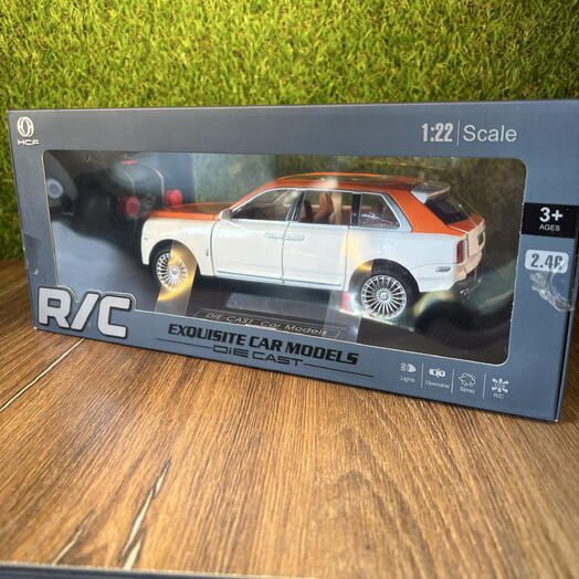 Машина Rolls Royce П/У оранжево-белого