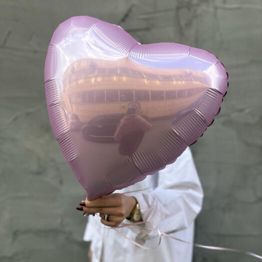 Шарик Сердце Серебро