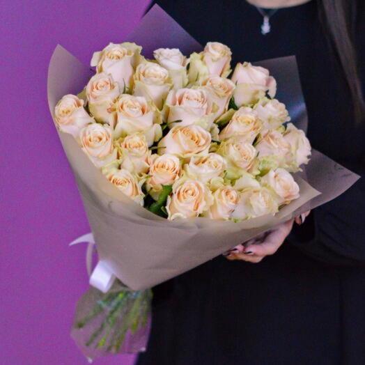 Розы 25 штук