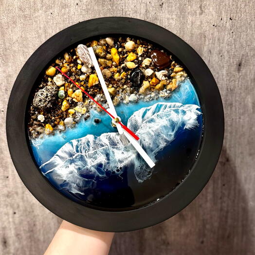 Часы интерьерные «Морской прибой»