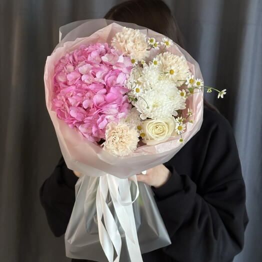 Милый розовый букет 💝