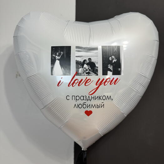 Воздушный шар «Сердце 3»