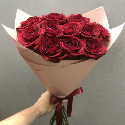 Букет из красных роз🌹