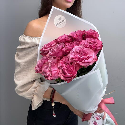 🔥АКЦИЯ🔥Букет из 11 пионовидных роз 💗